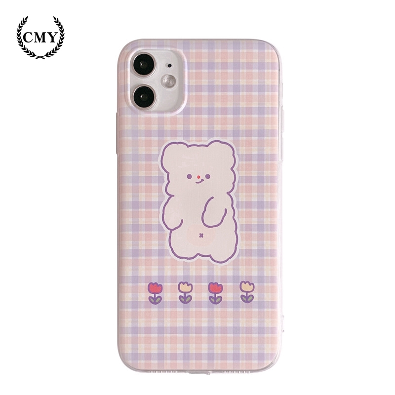 Ốp lưng silicon hoạ tiết hoạt hình cho iPhone11/11Pro 11pro Max X XR XS XS MAX 7 8 plus
