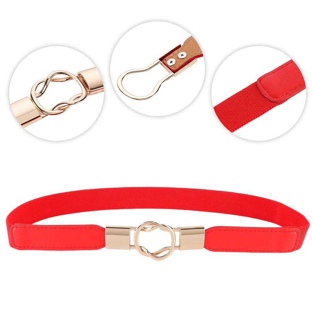 Thắt Lưng Bản Nhỏ Mỏng Điều Chỉnh Được Thời Trang Mùa Hè Cho Nữ