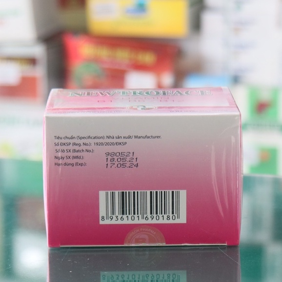Newtroface Vitamin B1-B6-B12 – Hỗ trợ giảm triệu chứng thiếu máu , tăng sức đề kháng (100 viên)