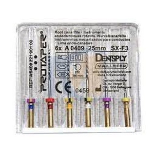 Vỉ file Protaper máy dùng trong nội nha, trâm máy s3 blue ,trâm kháng gãy