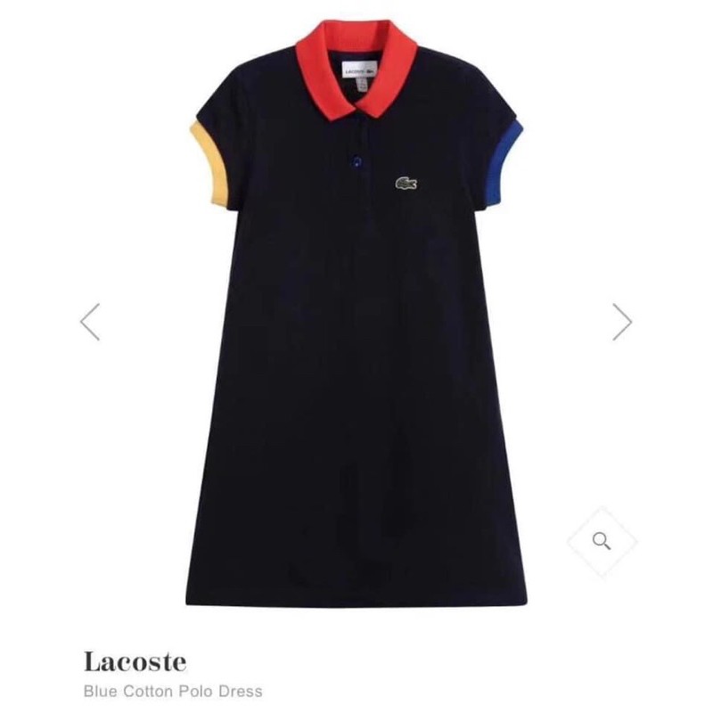 Váy polo cộc tay Lacoste 12-28kg (có ảnh thật)