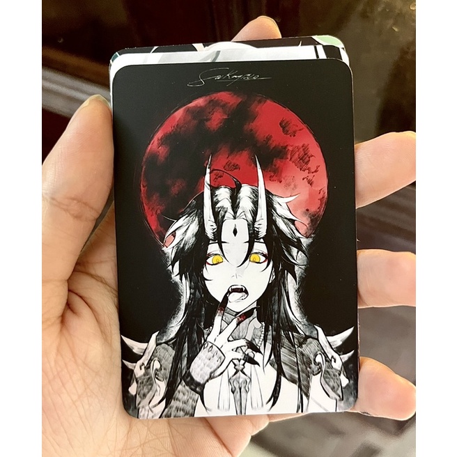 Card bo góc genshin impact