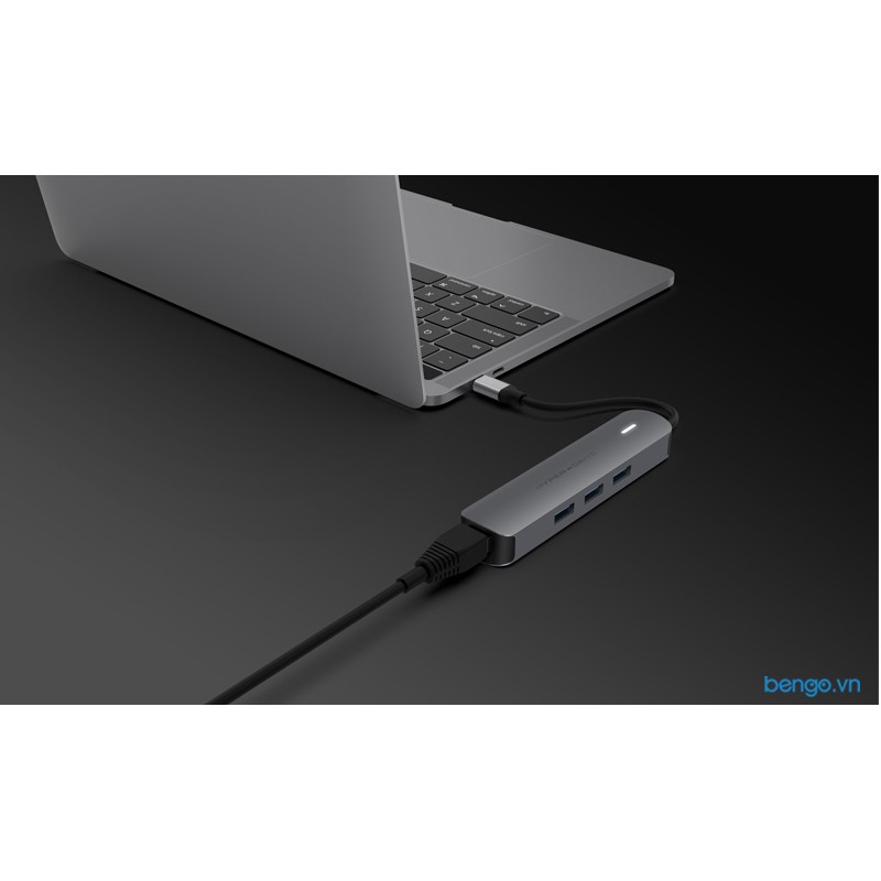 Cổng chuyển Hyperdrive Bar 6 in 1 Hub USB-C cho iPad Pro/MacBook Pro/Air