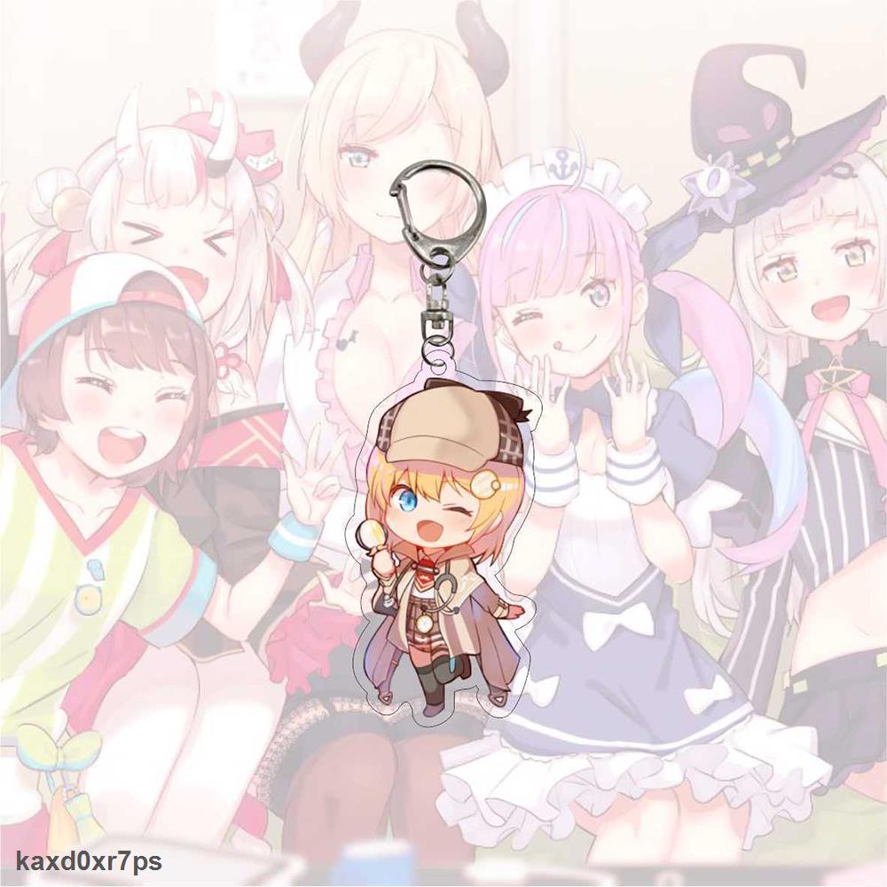 Siêu Giảm Giá Móc Chìa Khóa Bằng Acrylic Hình Ookami Mio Nakiri Ayame Gawr Gura Usada Pekora Độc Đáo