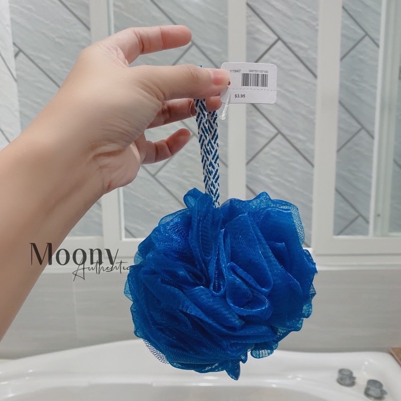 Bông tắm tạo bọt hãng Bath & body works êm mềm của Mỹ