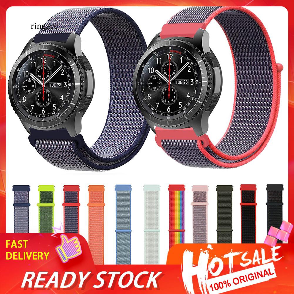 Dây Đeo Nylon 20/22mm Cho Đồng Hồ Thông Minh Huawei Samsung