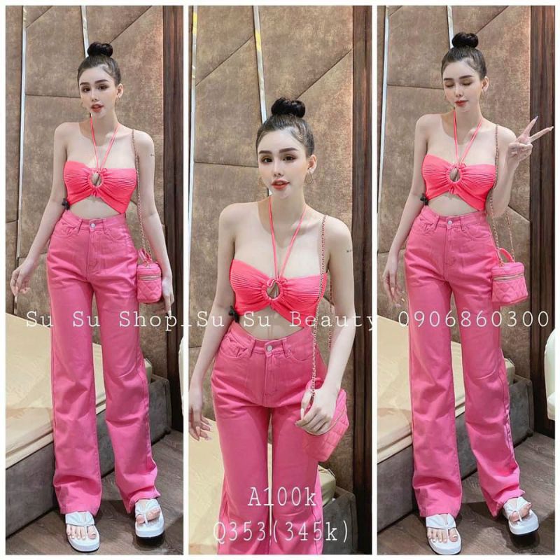 Áo khoen đeo cổ vải xốp ( kèm ảnh thật)