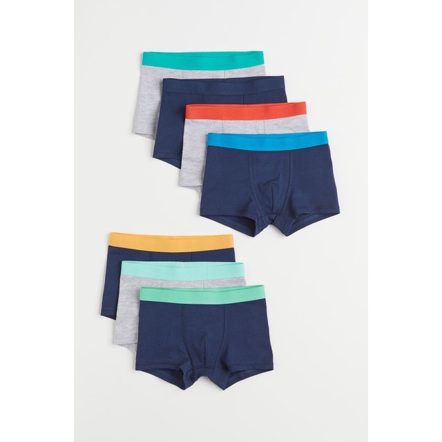Set 5 sịp đùi HM nhiều màu