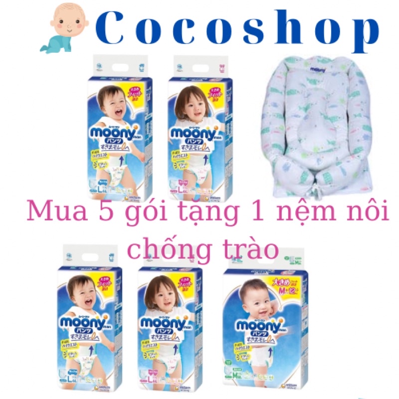 TÃ DÁN/ TÃ DÁN QUẦN MOONY CÁC SIZE NB90/ S84/M64/ L54/ M58/ L44B/ L44G/ XL38B/ XL38G/ XXL26B/ XXL26G