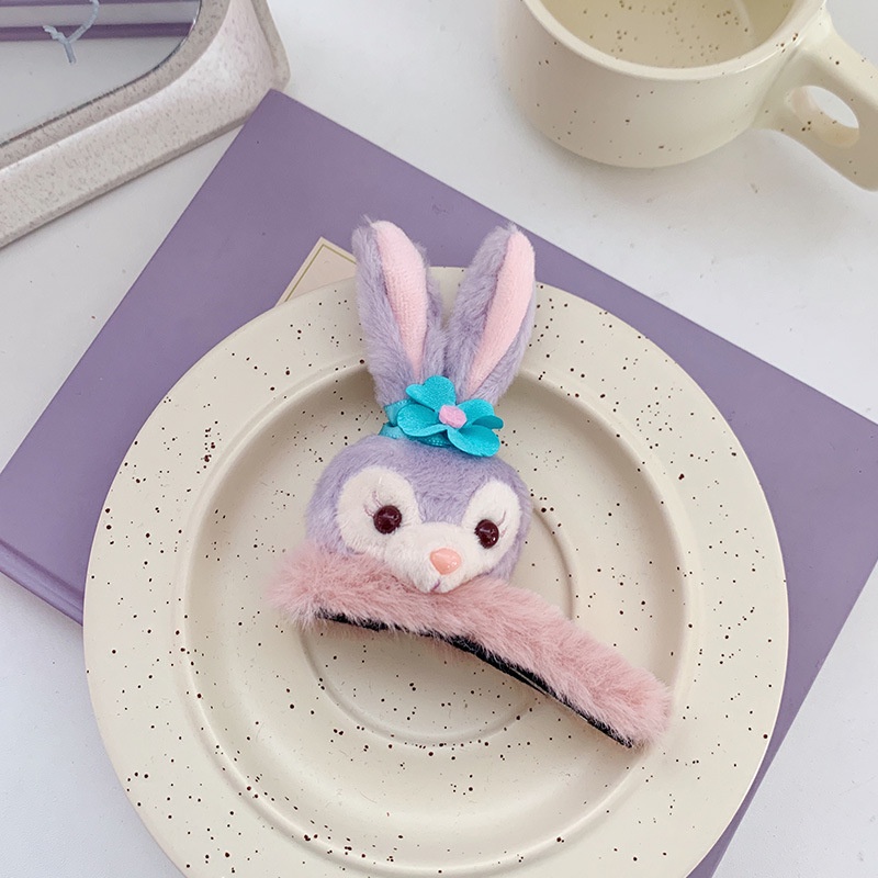 Cài tóc/Kẹp tóc/Dây cột tóc tai thỏ hoạt hình phong cách Hàn Quốc cho nữ