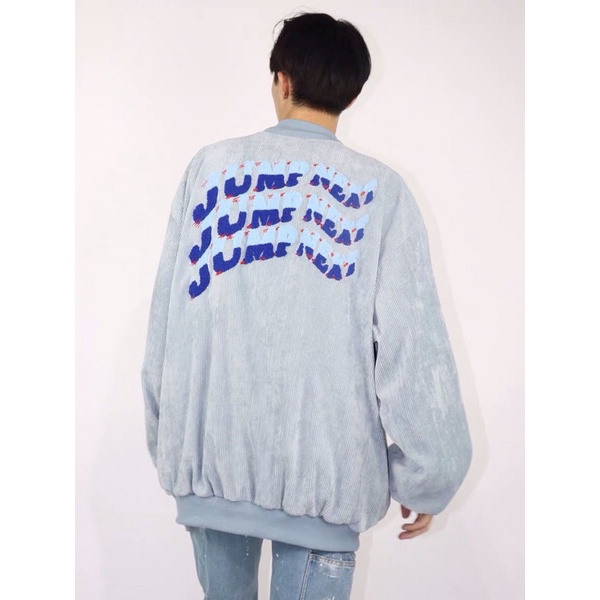 Áo khoác bomber Jump Next unisex phong cách Hàn Quốc