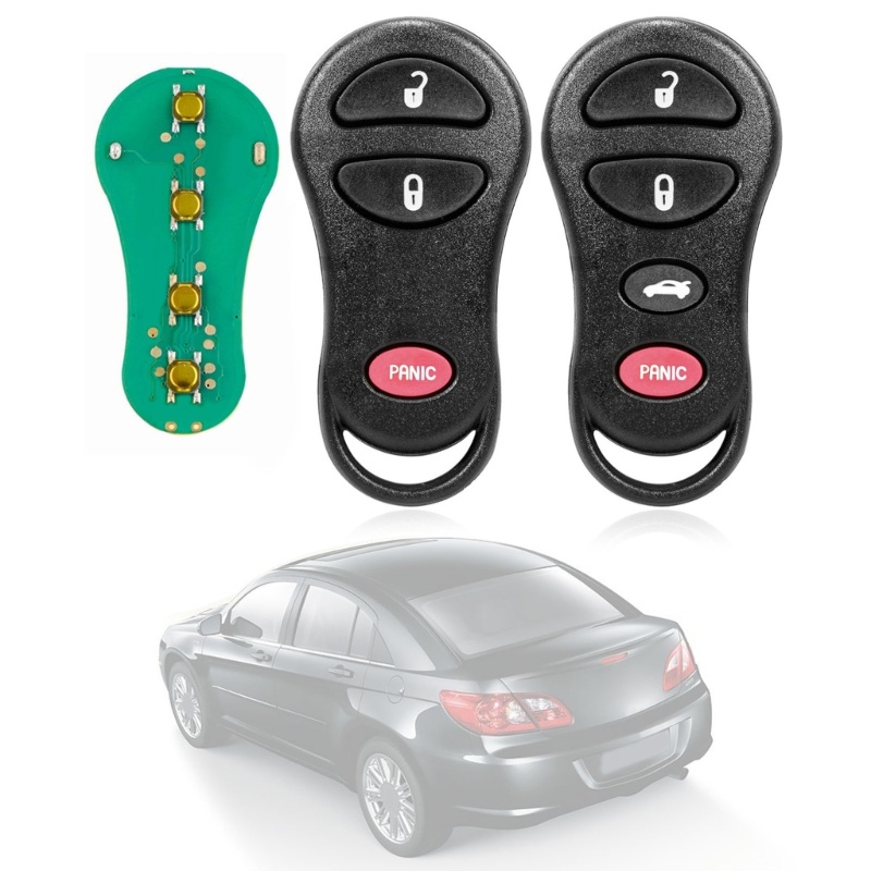 Điều Khiển Từ Xa 3 Nút 4 Nút 315Mhz Cho Xe Hơi DodgeChrysler 1998 1999 2000 2001 2002 2003 2004 GQ43VT17T