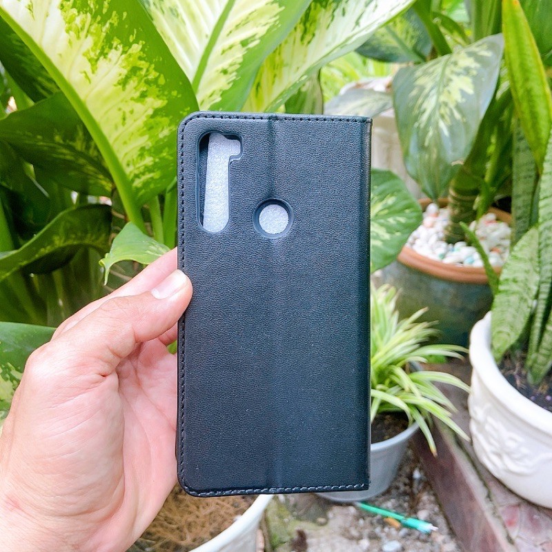 Bao da có ngăn để tiền và thẻ Xiaomi redmi note 8