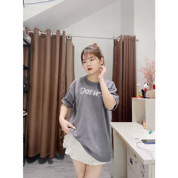 Áo phông 3158 mặt tuyết in chữ hàng đẹp