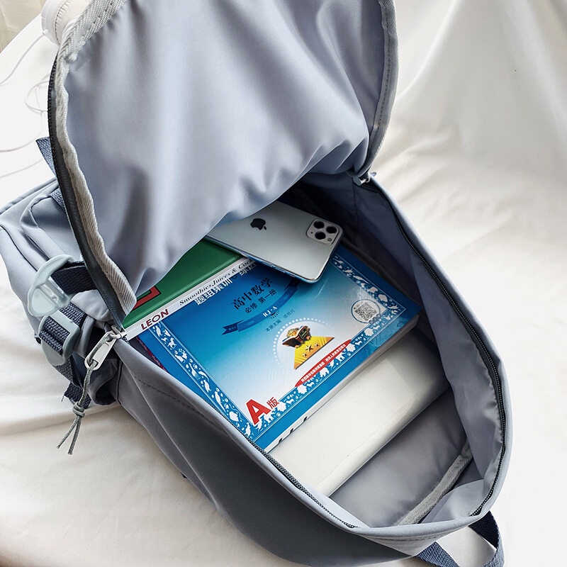 Balo Yadou nylon cỡ lớn nhiều ngăn thời trang (không có mặt treo)