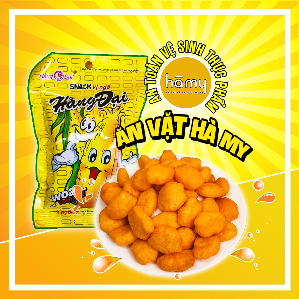 Snack Hằng Đại vị ngô đồ ăn vặt Hà My