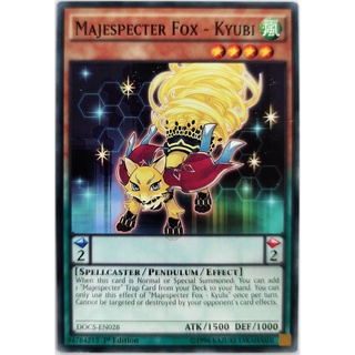 [Thẻ Yugioh] Majespecter Fox - Kyubi |EN| Common