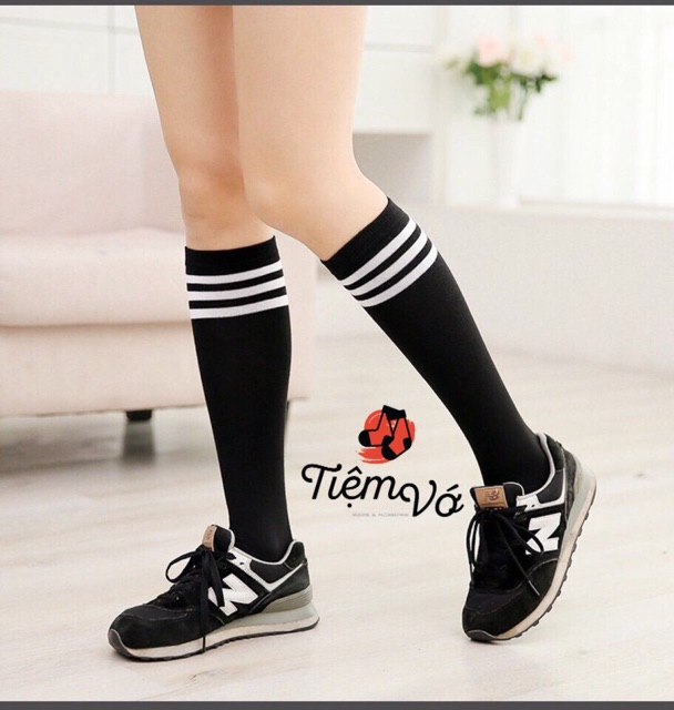 Vớ Tất Size Gối Chuẩn Style Hàn Quốc giữ ấm chân hàng loại 1 bao đổi trả dành cho cả nữ