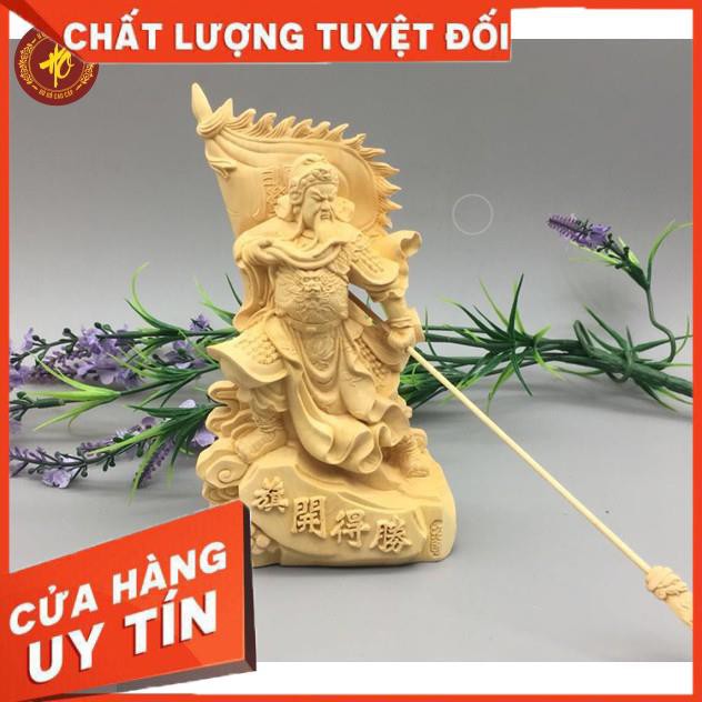 [ HÀNG ĐỤC TAY ] TƯỢNG QUAN CÔNG GỖ HOÀNG DƯƠNG - MANG ĐÊN MAY MẮN VÀ TÀI LỘC CHO GIA CHỦ