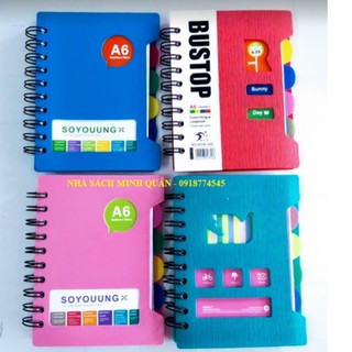 SỔ TAY GHI CHÚ A6 LÒ XO - NOTE BOOK