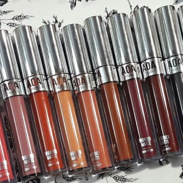 (Có sẵn) Son AOA wonder matte liquid lipstick màu hero, famous, muse và crus