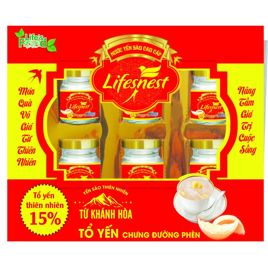 YẾN SÀO CAO CẤP LIFES NEST CÓ ĐƯỜNG 420M