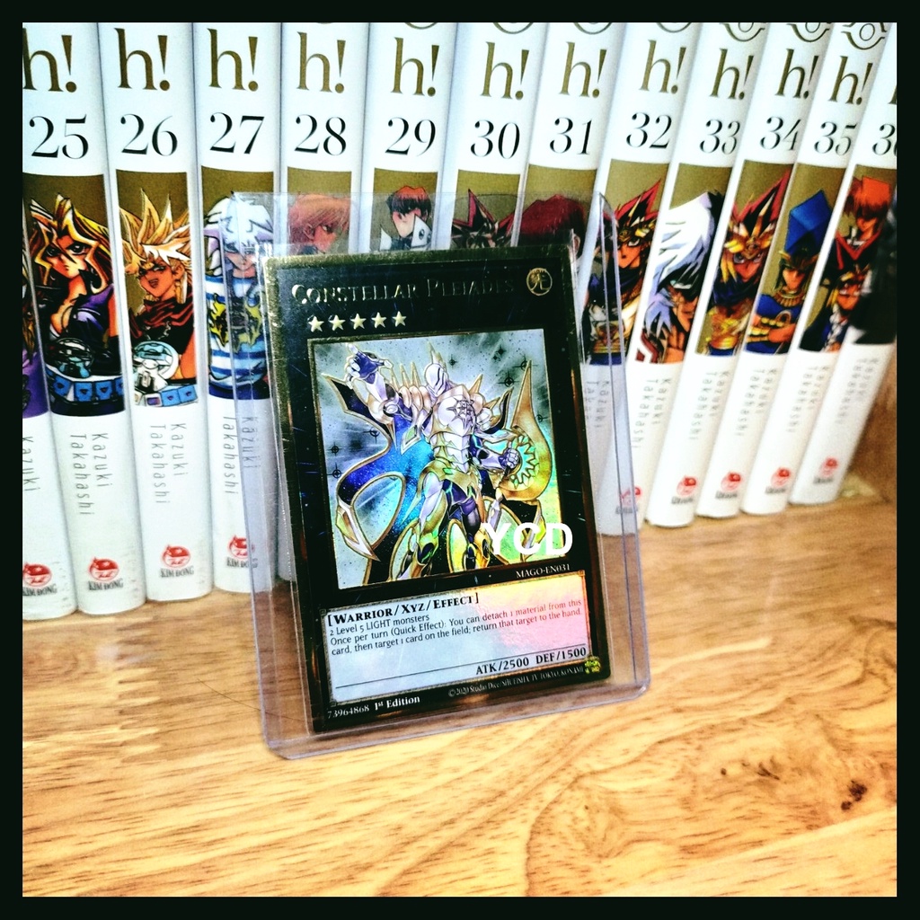 Thẻ bài yugioh chính hãng Constellar Pleiades– Premium Gold Rare