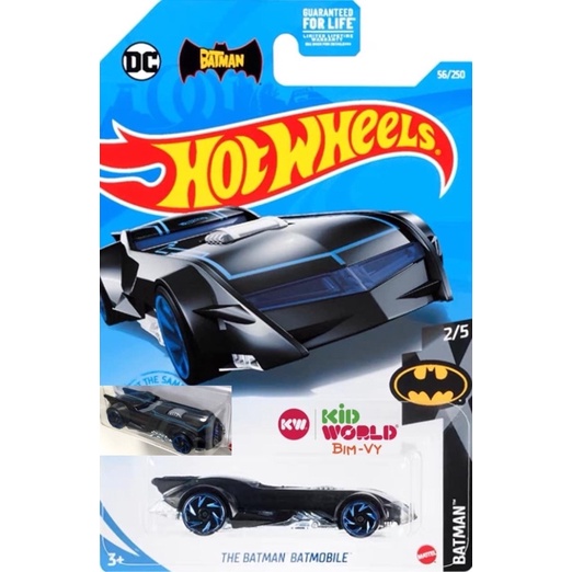 Xe mô hình Hot Wheels basic The Batman Batmobile GTB56, 40K.