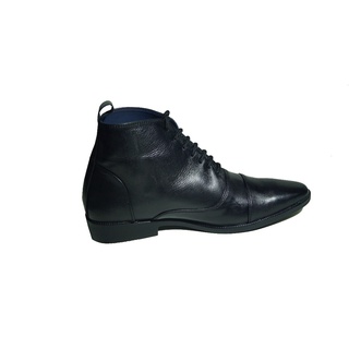 Giày boot nam da bò thật MÀU ĐEN . Mã số: B218