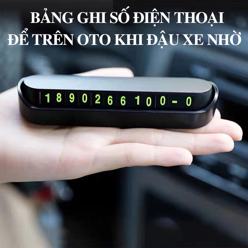 Bảng số điện thoại ô tô - Ghi số điện thoại - Bảng SĐT gắn trong xe hơi