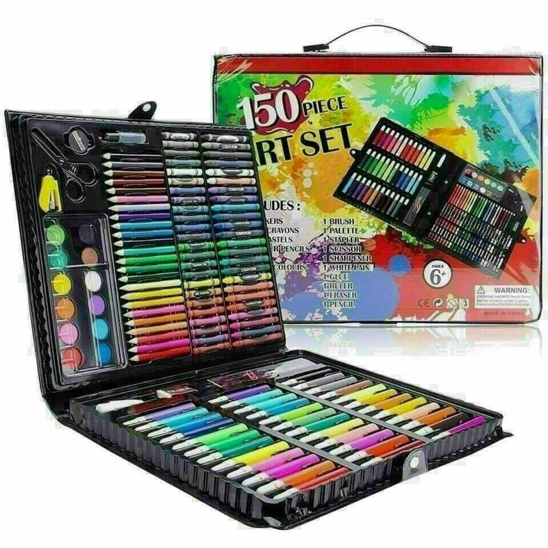 Hộp bút màu 150 chi tiết cho bé yêu thoả sức sáng tạo