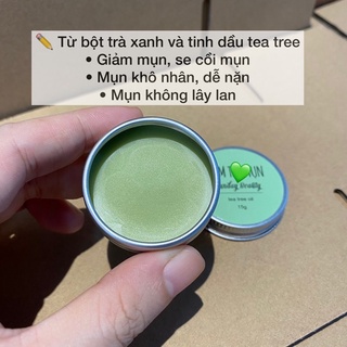 Kem chấm mụn tràm trà handmade
