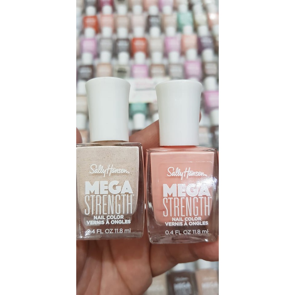 【Made In USA】Sơn móng tay Sally Hansen Mega Strength - Nail Polish | Chăm sóc móng