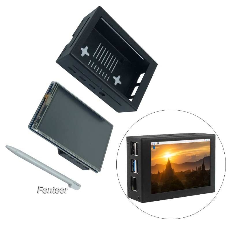 [FENTEER] 3.5 inch TFT Touch Screen 320x480 Resolution LCD Display for Raspberry Pi 4B