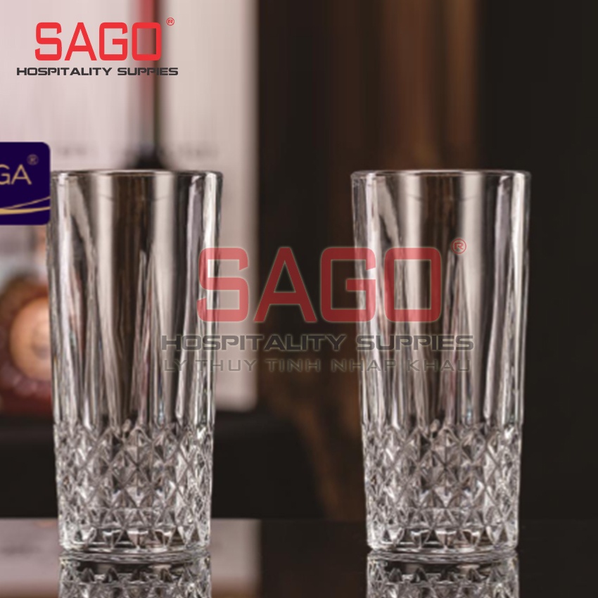 Ly Thủy Tinh , Cốc Thủy Tinh Delisoga Timeless Glass | Tùy Chọn Dòng và Họa Tiết
