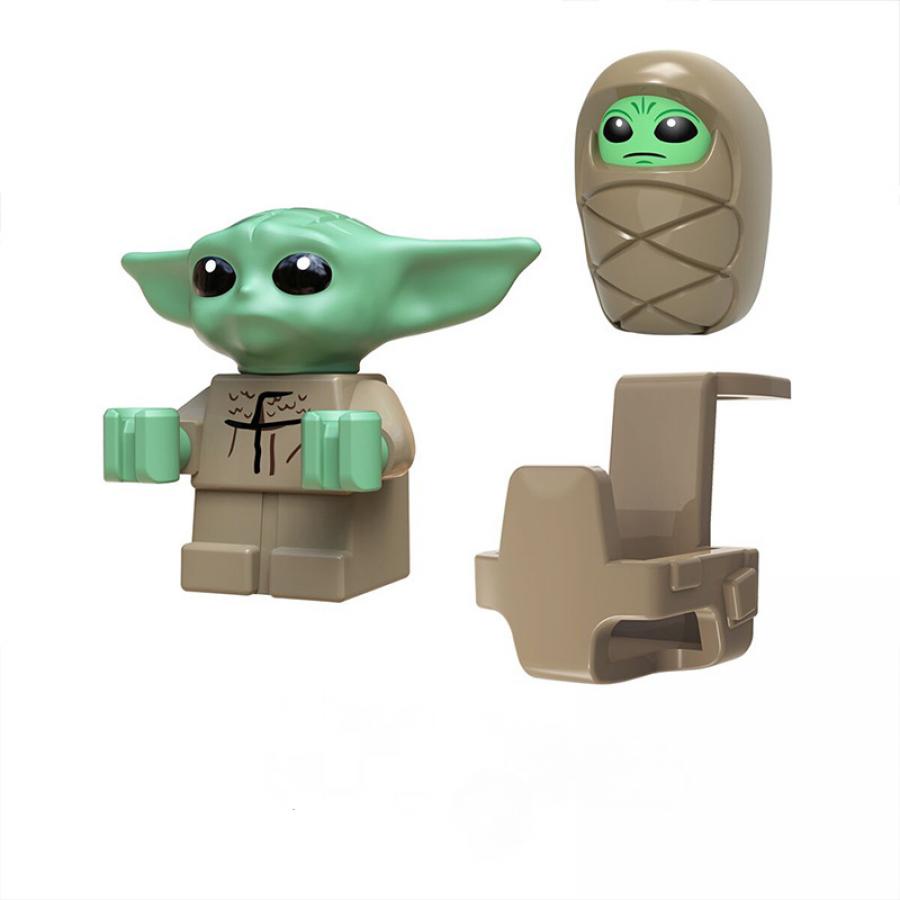 Mô Hình Lego Nhân Vật Baby Yoda Trong Phim Star Wars