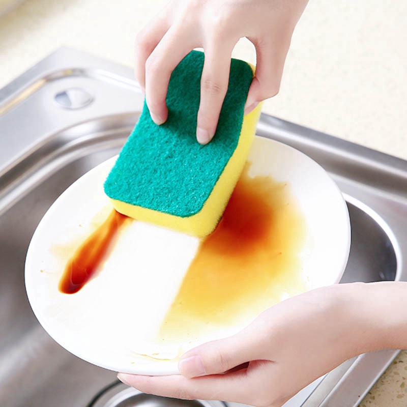 Miếng Bọt Biển Rửa Chén Hai Mặt Mật Độ Cao