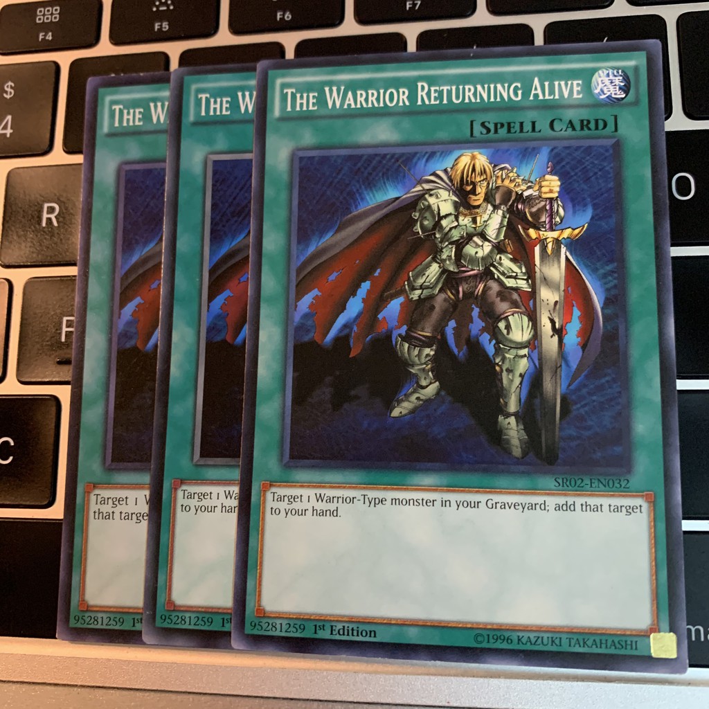 [EN-JP][Thẻ Bài Yugioh Chính Hãng] The Warrior Returning Alive