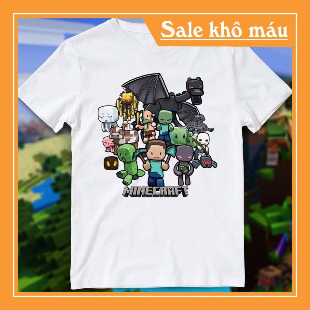 ÁO MINECRAFT- Áo Thun Minecraft - MC 5963