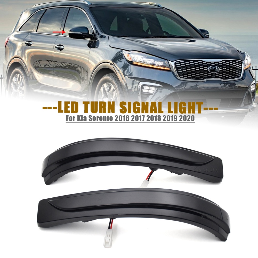 Đèn LED Xi Nhan Gắn Gương Chiếu Hậu Cho Xe Hơi Kia Sorento 2016 2017 2018 2019 2020