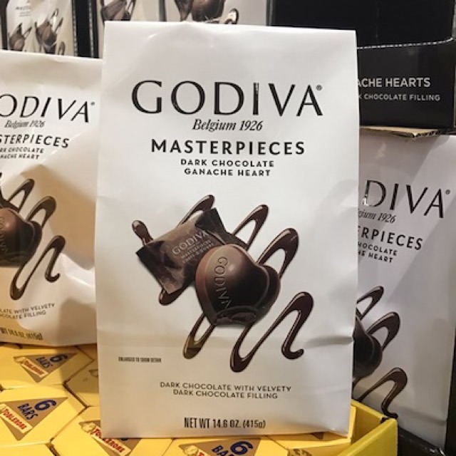 CHOCOLATE ĐEN HUYỀN THOẠI CỦA BỈ GODIVA BELGIUM 1926 MASTERPIECES