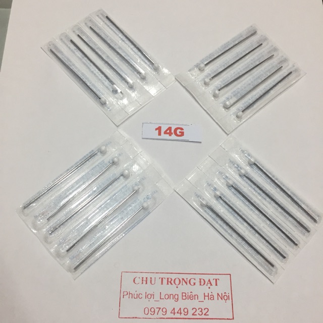 Kim sỏ khuyên 14G/10 cái