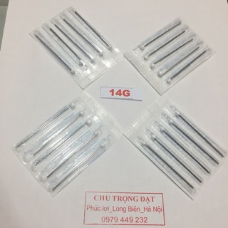 Kim sỏ khuyên 14g/10 cái