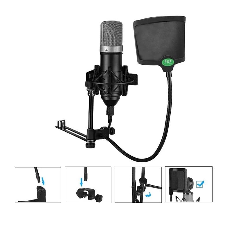 Màng lọc thu âm micro (POP FILTER)
