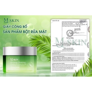 BỘT RỬA MẶT NHÂN SÂM
