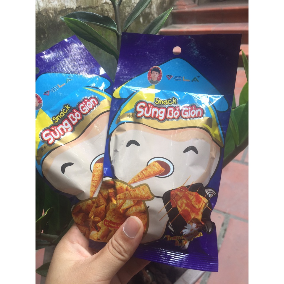 SNACK SỪNG BÒ GIÒN CAY