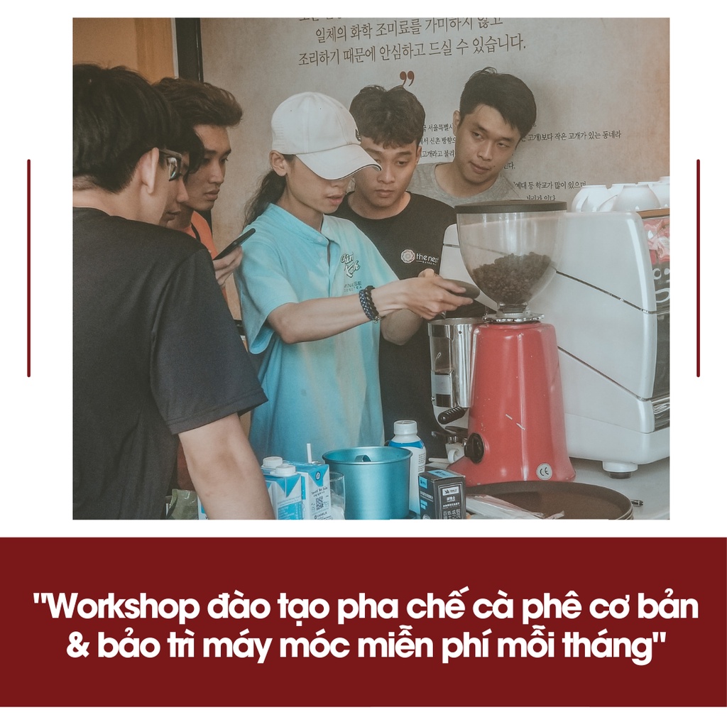 Cà Phê Pha Máy Nguyên Chất Rang Mộc Cao Cấp Phối Robusta Arabica Cầu Đất - 1kg Cafe Espresso Balance - VBEAN Roastery