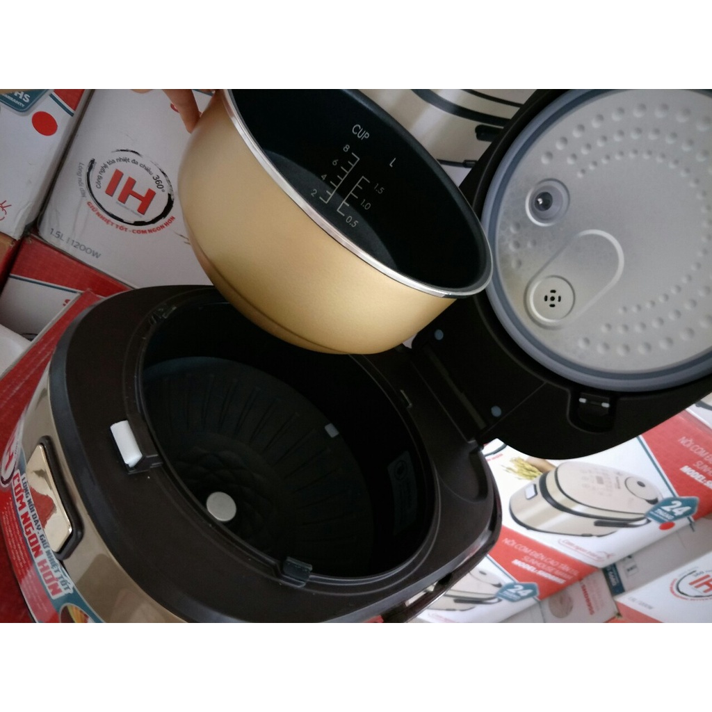 Nồi cơm điện cao tần SUNHOUSE MAMA SHD8955 1.5l- Bảo hành chính hãng 1 năm