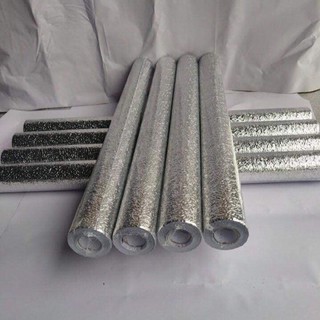 Cuộn giấy bạc dán bếp cách nhiệt, miếng decal dán tường nhà bếp chống thấm bền đẹp kích thước 60cm x 3m