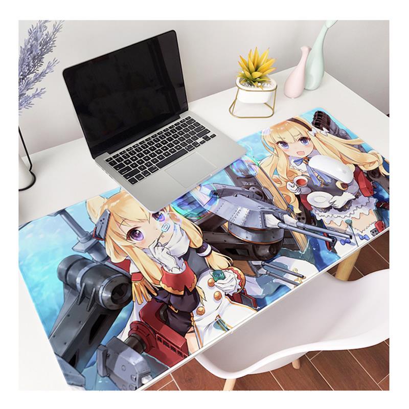 Miếng Lót Chuột Và Bàn Phím Chống Trượt In Hình Cây Cối Dành Cho bilibili azur lane